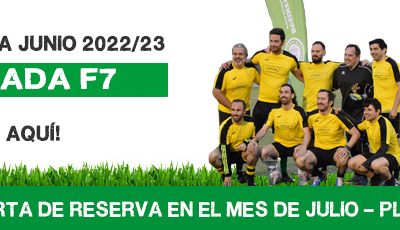 Inscríbete ya a la próxima temporada F7 2022/23