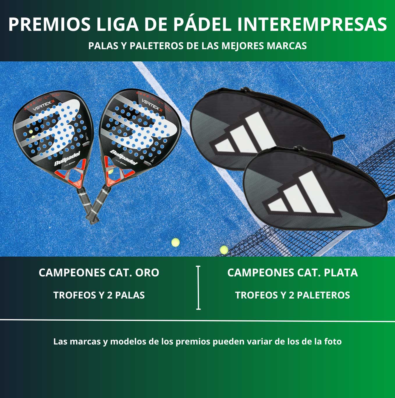 Premios Liga Pádel LIGA PADEL INTEREMPRESAS BUSINESS SPORTS PREMIOS